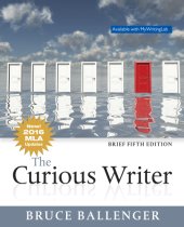 book Curious Writer, Brief Edition, The