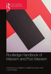 book ROUTLEDGE HANDBOOK OF MARXISM AND POST-MARXISM