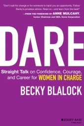 book Dare: Straight Talk on Confidence, Courage, and Career for Women in Charge