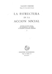 book La Estructura De La Accion Social Vol I