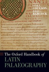 book The Oxford Handbook of Latin Palaeography