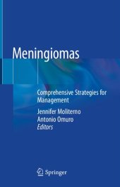 book Meningiomas: Comprehensive Strategies for Management