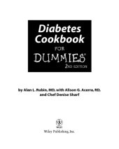 book Diabetes Cookbook for Dummies