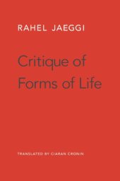 book Critique of Forms of Life