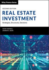 book Real estate investment strategies, structures, decisions