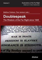 book Doublespeak: The Rhetoric of the Far Right Since 1945