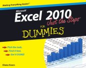 book Excel 2010 Just the Steps for Dummies