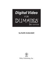 book Digital Video For Dummies