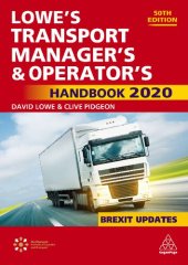 book Lowe's transport manager's and operator's handbook 2020