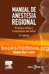 book Manual De Anestesia Regional