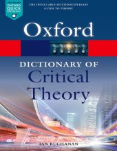 book A Dictionary of Critical Theory