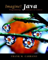 book Imagine! Java: Programming Concepts in Context