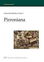 book Pirroniana. Ediz. italiana e inglese