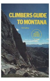 book Climbers Guide to Montana