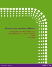 book Learning Microsoft Office 2013: Level 1