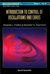 book Introduction to Control of Oscillations and Chaos