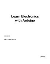 book Learn Electronics with Arduino