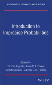 book Introduction to Imprecise Probabilities