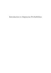 book Introduction to Imprecise Probabilities