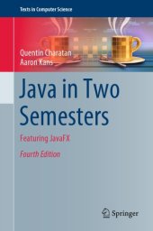 book JAVA IN TWO SEMESTERS: featuring javafx