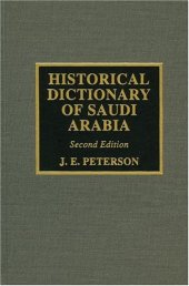 book Historical dictionary of Saudi Arabia