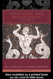 book Hellenistic and Roman Sparta