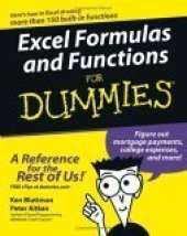 book Excel Formulas and Functions For Dummies