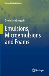 book Emulsions, Microemulsions and Foams