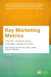 book Marketing Metrics: The Manager's Guide to Measuring Marketing Performance