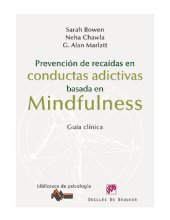 book Prevención de recaídas en conductas adictivas basada en Mindfulness