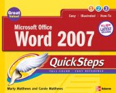 book Microsoft Office 2007 Quicksteps