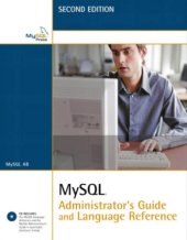 book MySQL administrator's guide and language reference