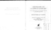 book SINOPSIS DE LOS CUATRO EVANGELIOS. Edición bilingüe greco-española