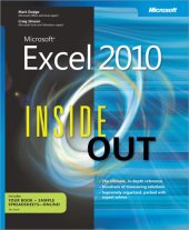 book Microsoft Excel 2010 Inside Out