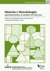 book Historia y metodologia: Aproximaciones al analisis del discurso