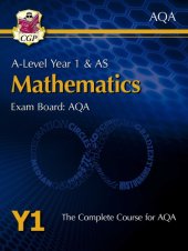 book New A-Level Maths for AQA: Year 1 & AS Student Book (CGP A-Level Maths 2017-2018)