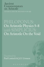 book On Aristotle ''Physics 5-8''