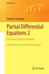 book Partial Differential Equations 2: Functional Analytic Methods