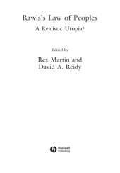 book Rawls's Law Of Peoples: A Realistic Utopia