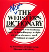 book Not The Webster's Dictionary