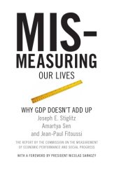 book Mismeasuring Our Lives: Why GDP Doesn't Add Up