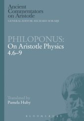 book Philoponus: On Aristotle Physics 4.6-9