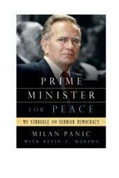 book Prime Minister for Peace: My Struggle for Serbian Democracy