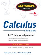 book Schaum's Outline of Calculus