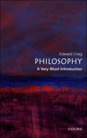 book Philosophy: A Very Short Introduction