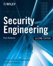 book Security Engineering: A Guide to Building Dependable Distributed Systems 2ed