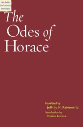 book The Odes of Horace