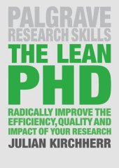 book The Lean PhD