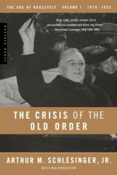 book The Crisis of the Old Order 1919-33