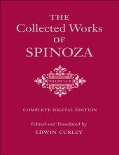 book The Collected Works of Spinoza, Volumes I and II